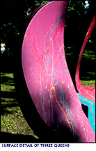 Three Queens Paint Detail
